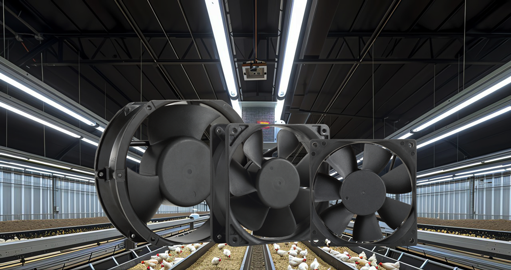 Advantages and Selection of Cooling Fans in Agricultural and Livestock Applications