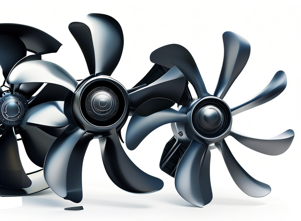 Optimization of Cooling Fan Air Pressure: Effects of Blade Angle, Quantity, and Shape